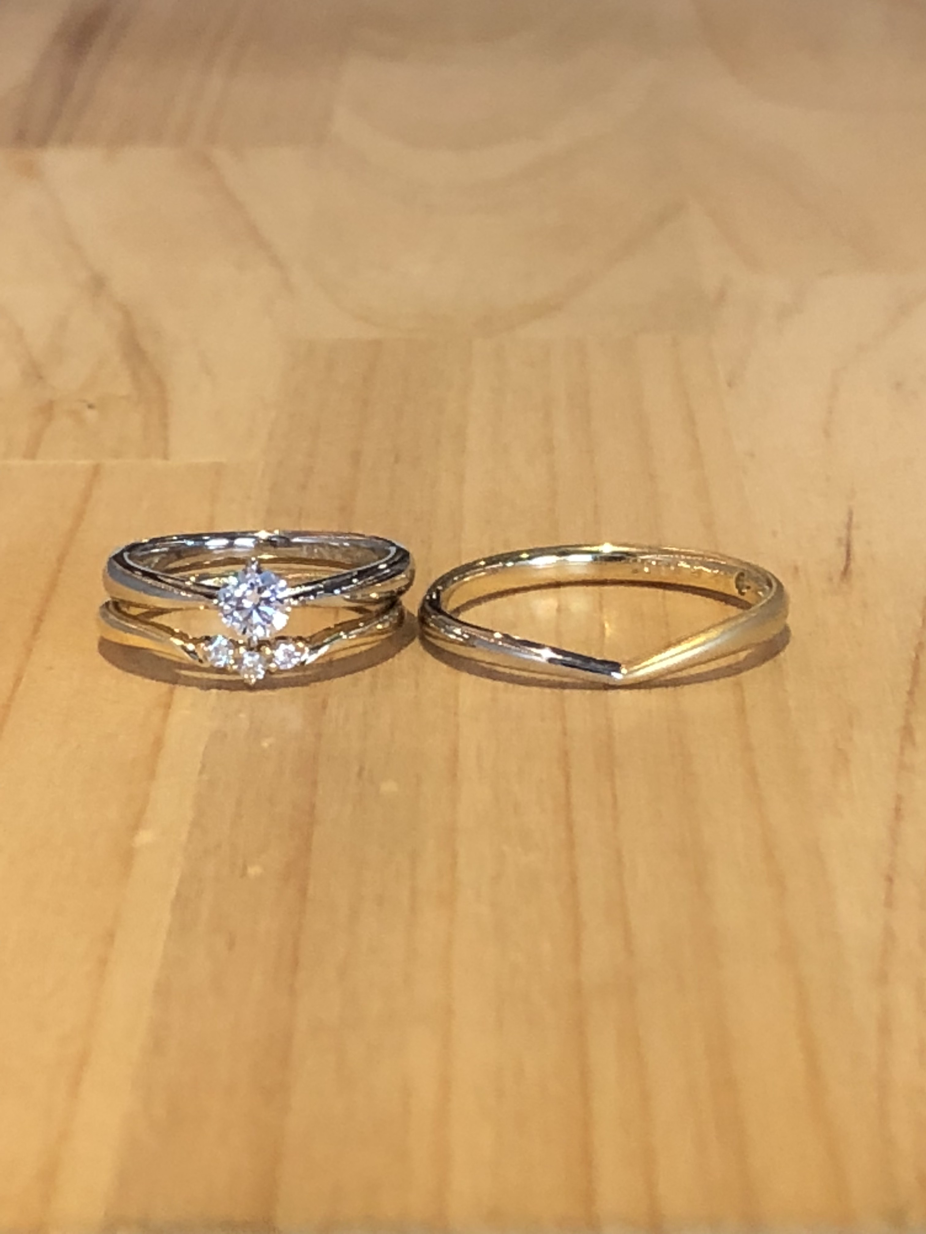 結婚指輪と婚約指輪