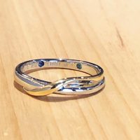 結婚指輪二色リング