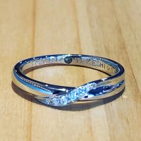結婚指輪ブルーダイヤモンド