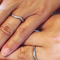 結婚指輪の御納品