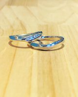 結婚指輪V型デザイン