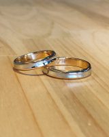 結婚指輪コンビ二色リング