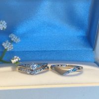 結婚指輪と婚約指輪セット
