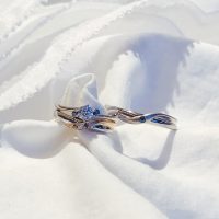 結婚指輪と婚約指輪セットリング